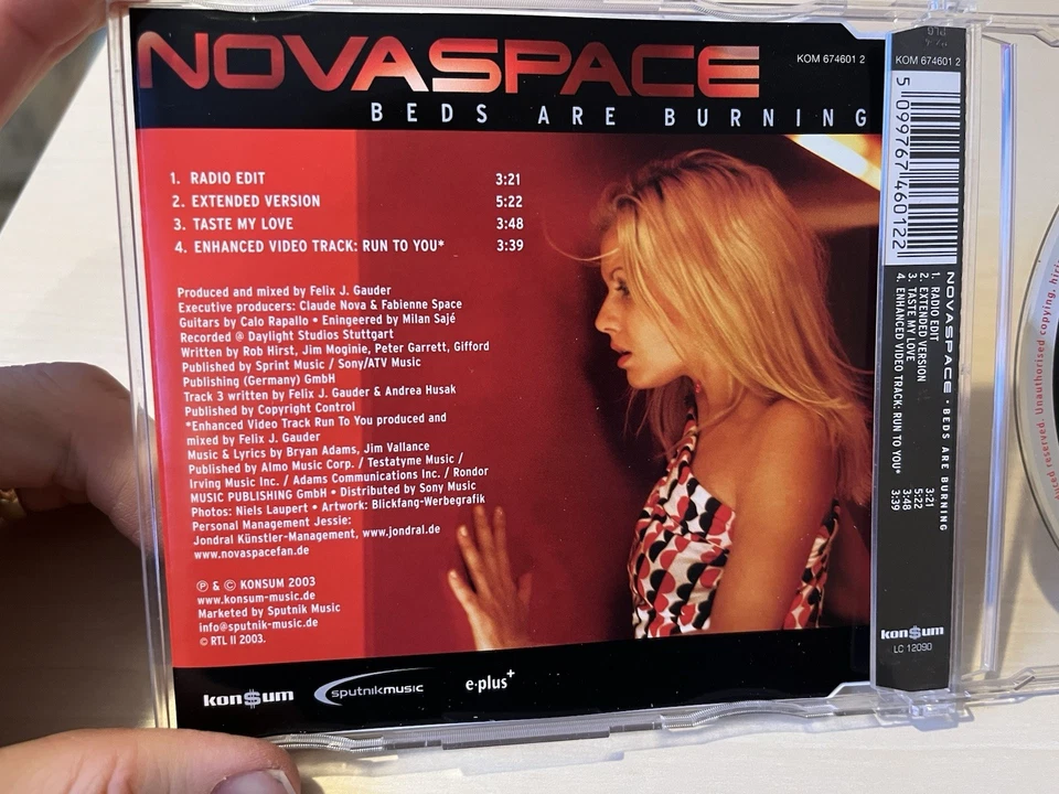 Beds Are Burning von Novaspace | CD - Bild 2 von 4
