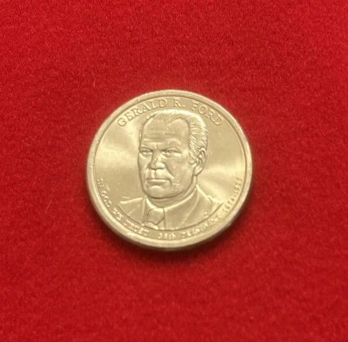 2016-P Presidential Dollar Gerald Ford — photo from the most recent tracked eBay sale