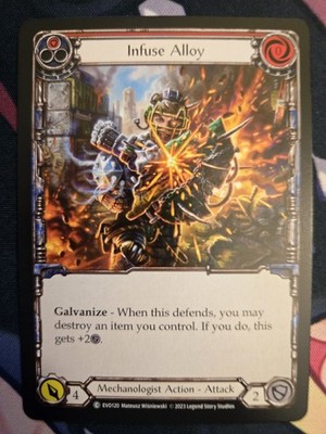 Flesh and Blood TCG Infuse Alloy Bright Lights EVO120 Regular LP