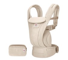 Ergobaby Omni Deluxe SoftFlex Mesh All-in-One Baby Carrier In Natural Beige