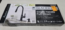 Glacier Bay Paulina Pull-Down Sprayer Kitchen Faucet Matte Black 1008 022 764