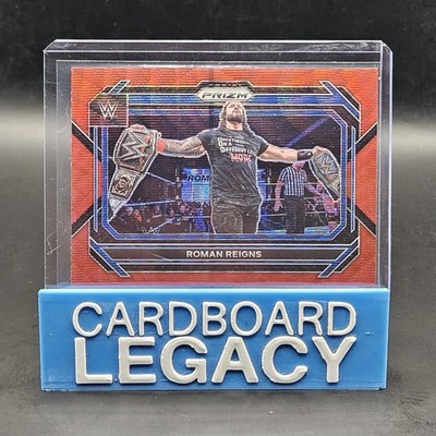 2023 Roman Reigns Panini Prizm Red Wave Prizm #29 WWE Smackdown