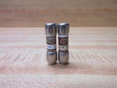 LOT OF (7) LITTELFUSE KLK-R-15 FUSES