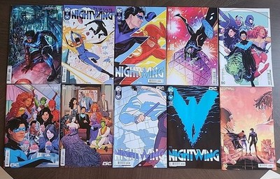 Nightwing Comic Lot Variant 76, 85, 90, 99, 101, 102, 103, 108, 109, 118 Redondo
