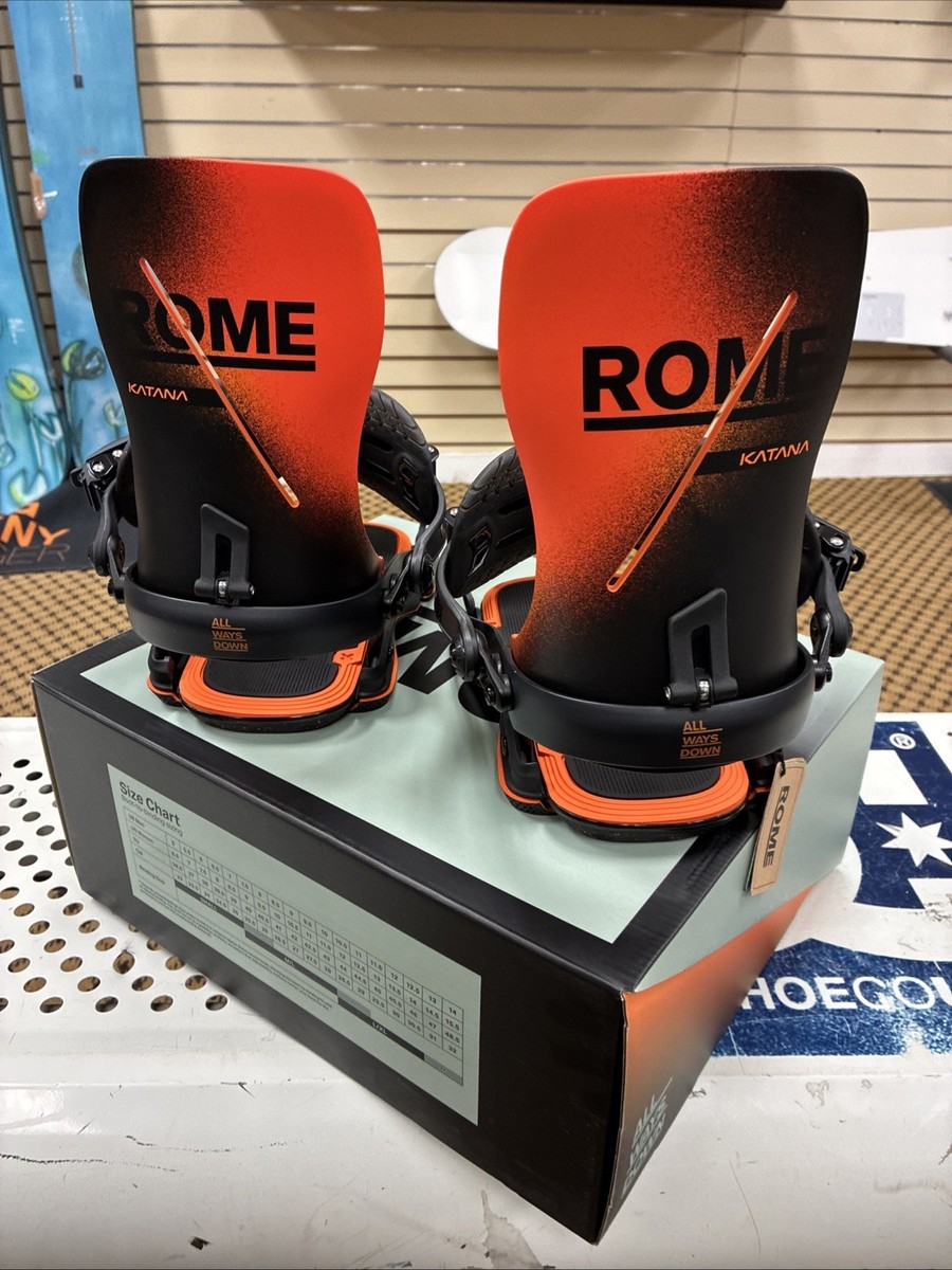 Rome Katana AW Size M/L NEW!!! 25/26 Snowboarding Bindings | eBay