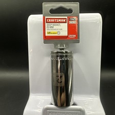 New Craftsman 21mm Easy Read Deep Socket 38 Drive - 12 Point - 50677 New Craftsman 21mm Easy Read Deep Socket 38 Drive - 12 Point - 50677