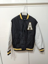 Giacca Giubbotto bomber Bambino  Stile College Terranova Nero Bianco 6/7