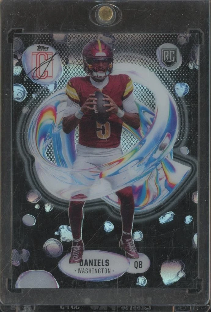 Jayden Daniels Topps Signature Class Fluidity #F2 Black 1/1