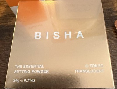 BISHA Essential Setting Powder Tokyo Translucent Full Size .071 oz 20g NIB Seale