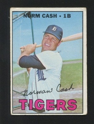 #540 NORM CASH, Tigers - Topps: G/VG, small crease, pencil erase on back 260037e