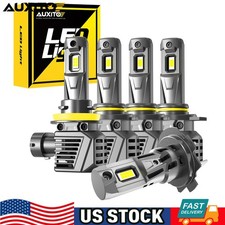 CANBUS LED Headlight Bulbs High/Low Beam/Fog Light H11 9005 9006 9012 H7