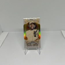 2021 Allen & Ginter Chrome Steelo Brim Mini Refractor- TV Personality MINT /50