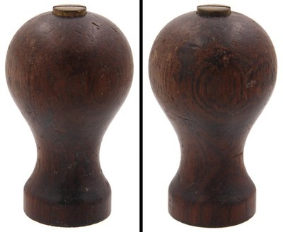 Orig. Tall Rosewood Front Knob for Stanley No. 5 1/2 Plane - T12 - mjdtoolparts
