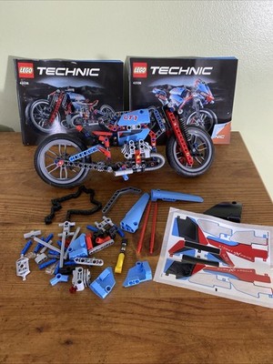 LEGO TECHNIC: Street Motorcycle (42036) InComplete With Instructions
