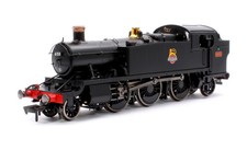 Dapol 4S-041-013D Large Prairie 6153 BR Black Early Crest Steam Locomotive - DCC