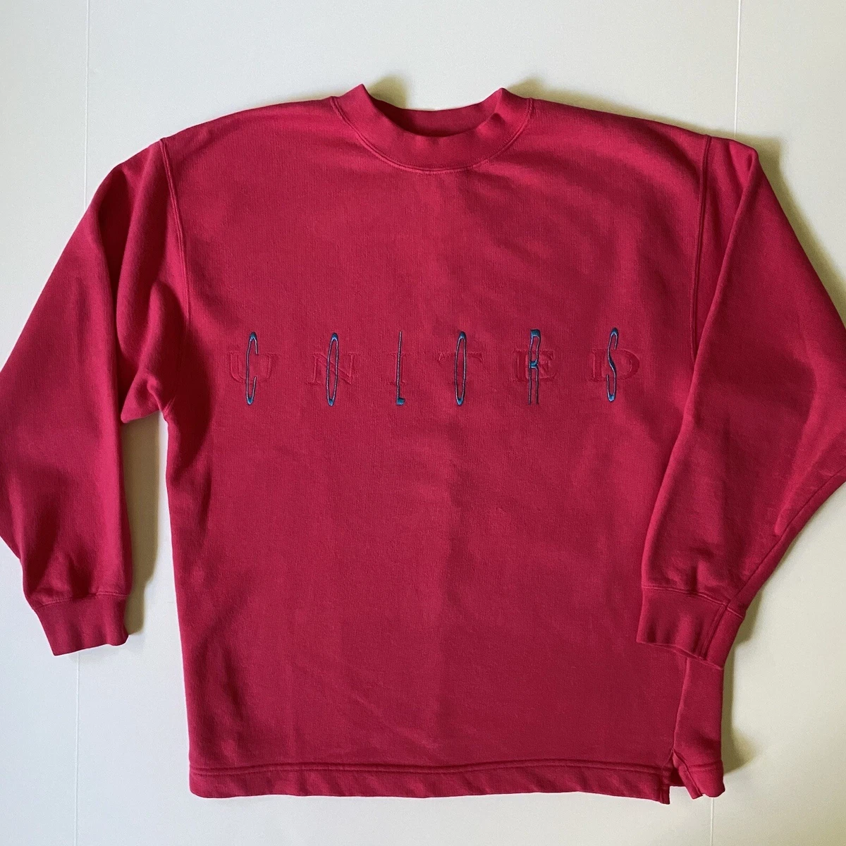 Benetton vintage sweatshirt cheap