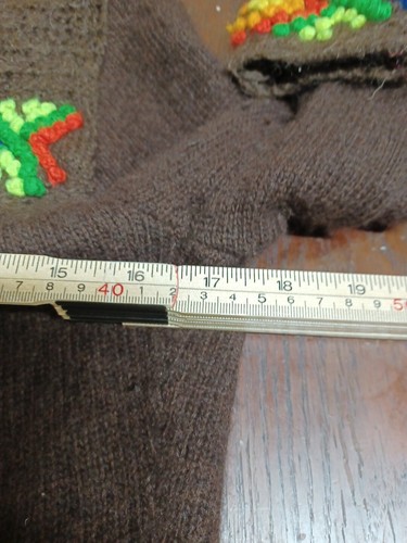 Free People Rainbow Wool Alpaca Blend Zip Front Cardigan Women Small Boho Hippie - Picture 10 of 15