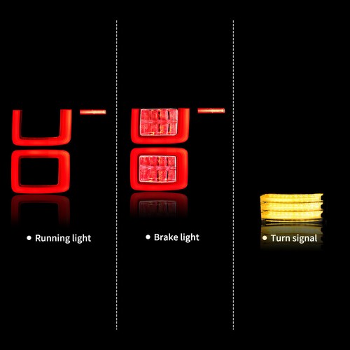 Räuchern VLAND FULL LED Rückleuchten Rücklicht für Ford F150 2015-2020 LH&RH - Bild 6 von 12