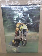 Moto de cross Il Salto vintage años 70 moto de carreras The Jump 19415