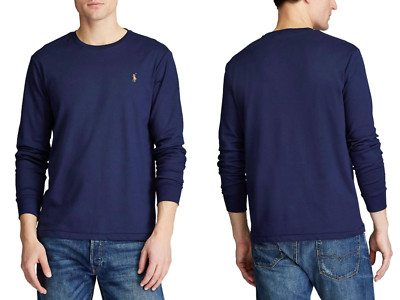 POLO RALPH LAUREN Interlock Longsleeve Shirt T-shirt Preppy Pony Sweatshirt XL