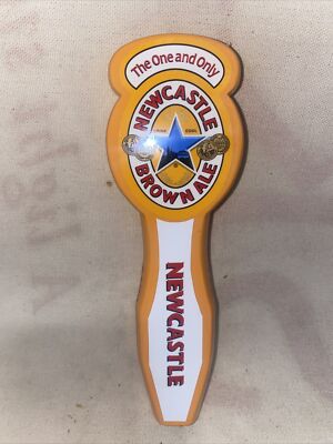 New Short New Castle Brown Ale 7  Tap Handle The One and Only