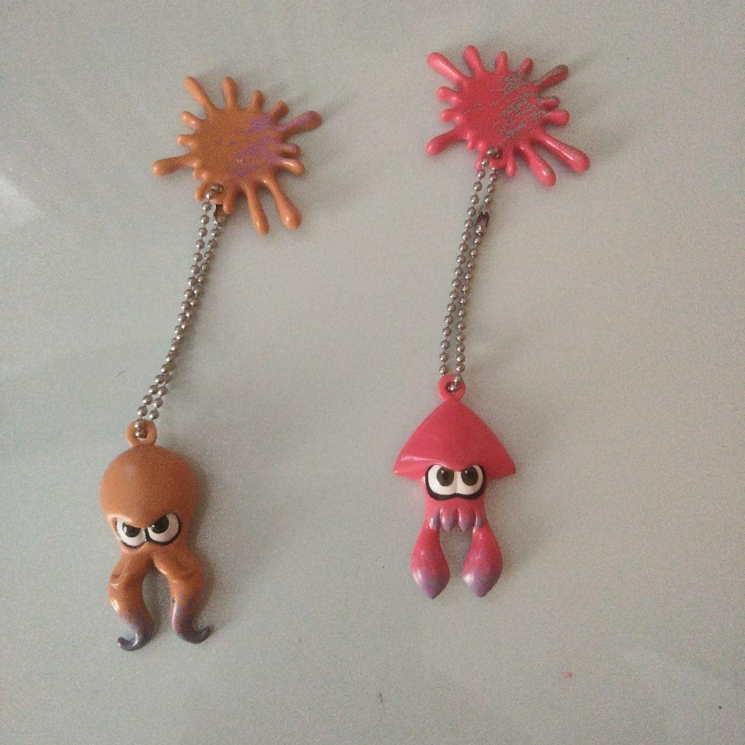 Splatoon Anime Character Keychain Animated Figurine