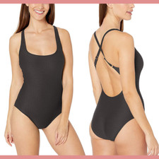 NWT $118 Athena Clean Slate Cross-Back One-Pi...