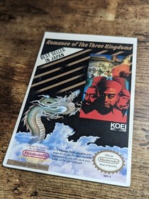 Kay Bee Toys R Us Authentic Vidpro Romance Three Kingdoms KOEI NES Nintendo VTG