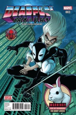 Deadpool Back In Black (2016) #   3 (9.4-NM) Black Cat 2017