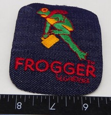 Vintage 1981 Arcade Frogger Video Game Joy-Patch Iron On Patch