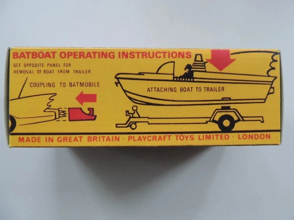 Corgi 267 Batmobile Empty Box Repro - Image 3 of 3