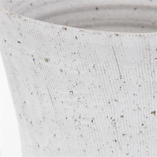 Uttermost Floreana Coastal Ceramic Tall Decorative Vase in White - Picture 3 of 4