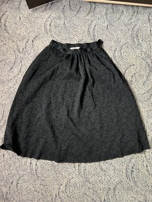 Maison Margiela MM6 Black Skirt Size 42 Womens