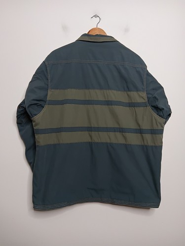 Vintage Rip Curl Jacket Mens M Medium Green 90s Collared Surfwear Skiwear Coat - Picture 8 of 10