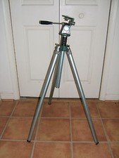 Vintage Safe-Lock Inc. Model PT-X Pneumatic Flip Lock Tripod - USA