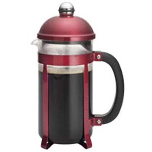 BonJour Maximus French Press Pot 8 cup/34 oz., red