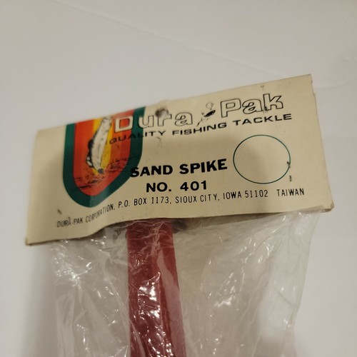 VINTAGE Dura Pak pesca sabbia spike n. 401, lunghezza 15 pollici. - Foto 2 di 4