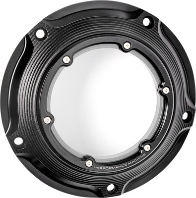 Performance Machine Derby Covers Black Ops 0177-2083M-SMB