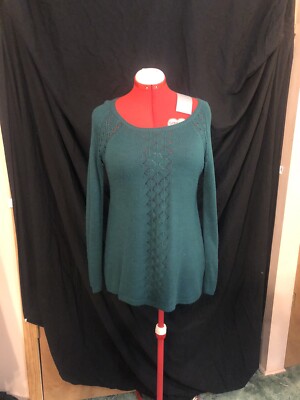Green candies tunic sweater size medium