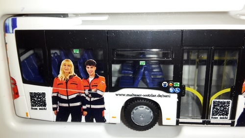 Mercedes-Benz Citaro ́12 Maltaser Wetzlar edycja kolekcjonerska 156 - Rietze 69361 - Zdjęcie 3 z 6