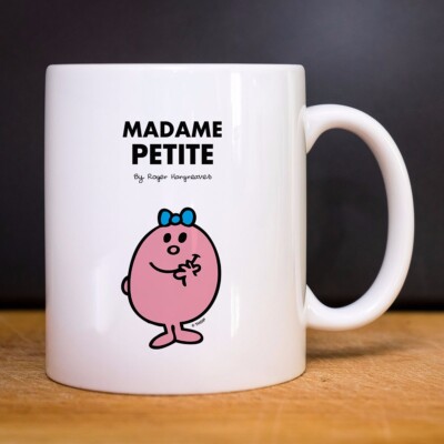 Tasse Tasse Keramik weiß Madame petite.