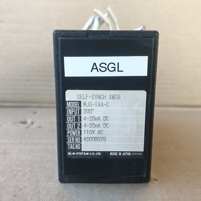 M-SYSTEM WJS-1AA-C SELF SYNCH TRANSMITTER