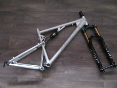 Santa Cruz Blur 4X frame \u0026 Fox 36 