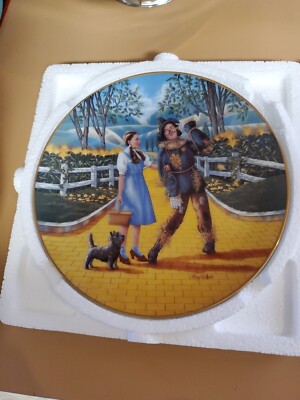 ''I Haven't Got a Brain'' Collector Plate, Wizard of Oz