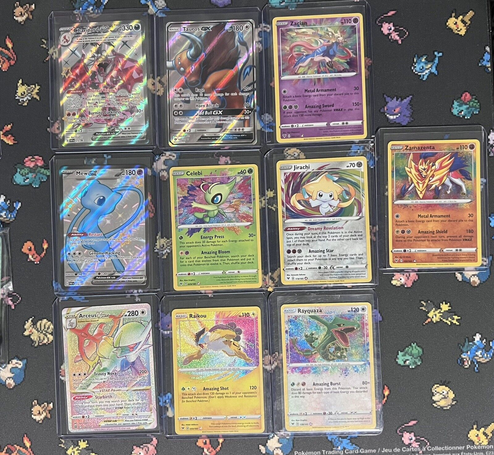 Pokemon TCG Card Lot: Rainbow, Amazing Rares, Radiants, Full Arts And More!