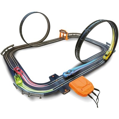 Slot Car Race Track Set for Kids Ages 4-8 Boys & Girls, Dual Racing Game, 4 Cars