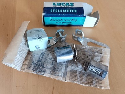 NEU   2 Stk Fahrrad Kilometerzähler Cyclometer Analog Vintage Oldtimer Tacho
