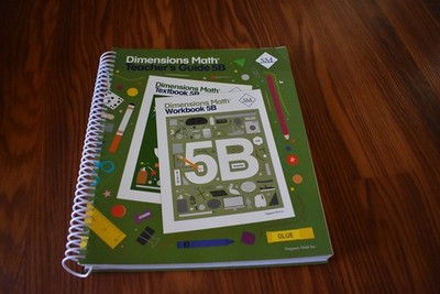 Dimensions Math Teacher's Guide 5B Singapore Math Inc. Spiral Bound