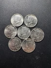 90% Silver - 1964 Kennedy Half Dollars - Lot Of 7