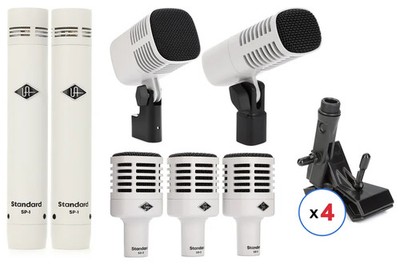 Universal Audio 5 Piece Drum Microphone Bundle with Hemisphere Modeling